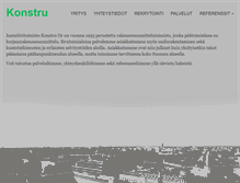 Tablet Screenshot of konstru.fi